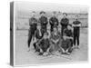 Baseball Team of Railroad Workers in 1889-null-Stretched Canvas
