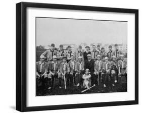 Baseball Team Photograph-null-Framed Photographic Print