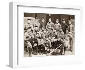 Baseball: West Point, 1896-null-Framed Giclee Print