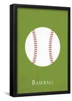Baseball-null-Framed Poster