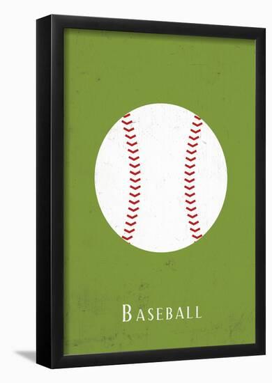 Baseball-null-Framed Poster