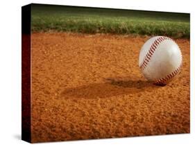 Baseball-Randy Faris-Stretched Canvas