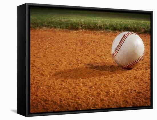 Baseball-Randy Faris-Framed Stretched Canvas