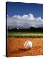 Baseball-Randy Faris-Stretched Canvas