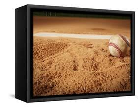 Baseball-Randy Faris-Framed Stretched Canvas