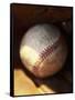 Baseball-Randy Faris-Framed Stretched Canvas