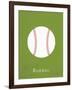 Baseball-null-Framed Art Print