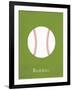 Baseball-null-Framed Art Print