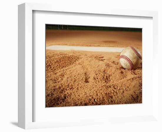 Baseball-Randy Faris-Framed Photographic Print