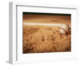 Baseball-Randy Faris-Framed Photographic Print