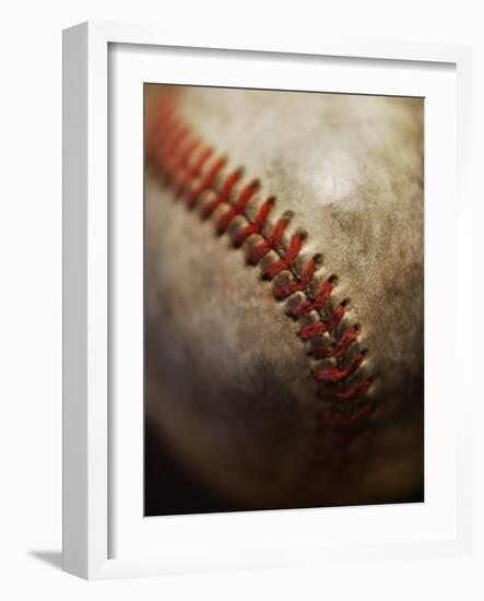 Baseball-Randy Faris-Framed Photographic Print