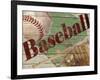 Baseball-Karen Williams-Framed Giclee Print