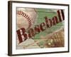 Baseball-Karen Williams-Framed Giclee Print