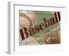 Baseball-Karen Williams-Framed Giclee Print