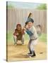 Baseball-Dianne Dengel-Stretched Canvas