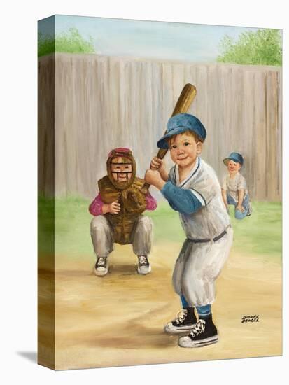 Baseball-Dianne Dengel-Stretched Canvas