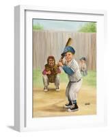 Baseball-Dianne Dengel-Framed Giclee Print