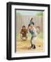 Baseball-Dianne Dengel-Framed Giclee Print