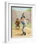 Baseball-Dianne Dengel-Framed Giclee Print