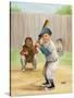 Baseball-Dianne Dengel-Stretched Canvas