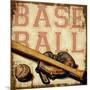 Baseball-null-Mounted Giclee Print