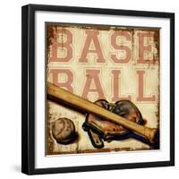 Baseball-null-Framed Giclee Print