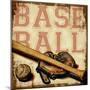 Baseball-null-Mounted Giclee Print