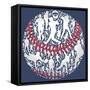 Baseball-Jim Baldwin-Framed Stretched Canvas