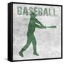 Baseball-Sheldon Lewis-Framed Stretched Canvas