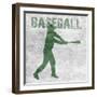 Baseball-Sheldon Lewis-Framed Art Print