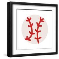 Baseball-Jace Grey-Framed Art Print