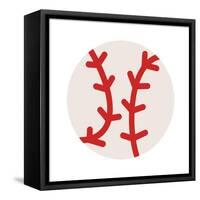 Baseball-Jace Grey-Framed Stretched Canvas