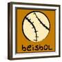 Baseball-null-Framed Giclee Print