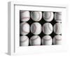 Baseballs in Rows-null-Framed Photographic Print