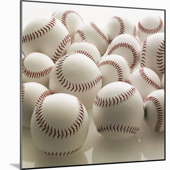 Baseballs-null-Mounted Photographic Print