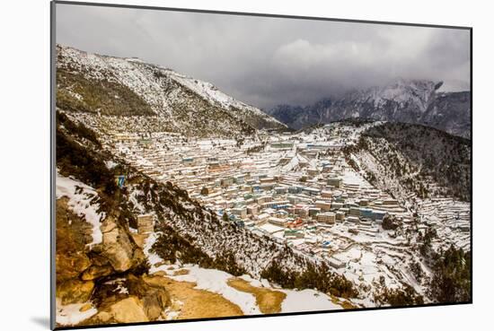 Basecamp, Mount Everest, Himalayas, Nepal, Asia-Laura Grier-Mounted Photographic Print