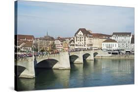 Basel on the River Rhine, Switzerland, Europe-Christian Kober-Stretched Canvas