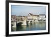 Basel on the River Rhine, Switzerland, Europe-Christian Kober-Framed Photographic Print