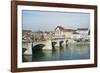 Basel on the River Rhine, Switzerland, Europe-Christian Kober-Framed Photographic Print