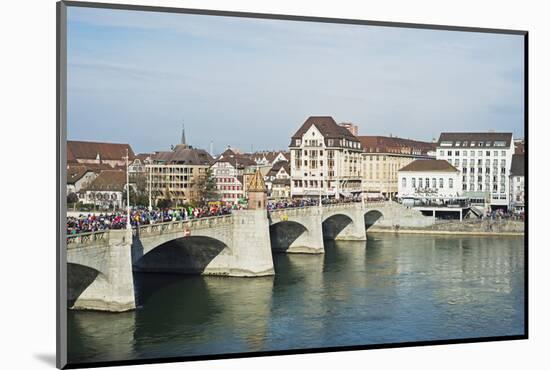 Basel on the River Rhine, Switzerland, Europe-Christian Kober-Mounted Photographic Print