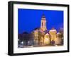 Baseltor City Gate and St. Ursen Cathedral, Solothurn, Switzerland, Europe-Christian Kober-Framed Photographic Print