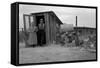 Basement Home-Dorothea Lange-Framed Stretched Canvas