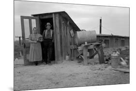 Basement Home-Dorothea Lange-Mounted Premium Giclee Print