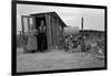 Basement Home-Dorothea Lange-Framed Art Print