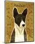 Basenji (Black)-John W^ Golden-Mounted Art Print