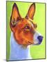 Basenji Burnt Orange-Dawgart-Mounted Giclee Print