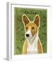 Basenji (Red)-John Golden-Framed Giclee Print