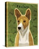 Basenji (Red)-John Golden-Stretched Canvas