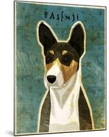 Basenji (Tri-Color)-John Golden-Mounted Giclee Print