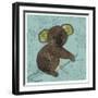 Bashful Bear-Morgan Yamada-Framed Art Print